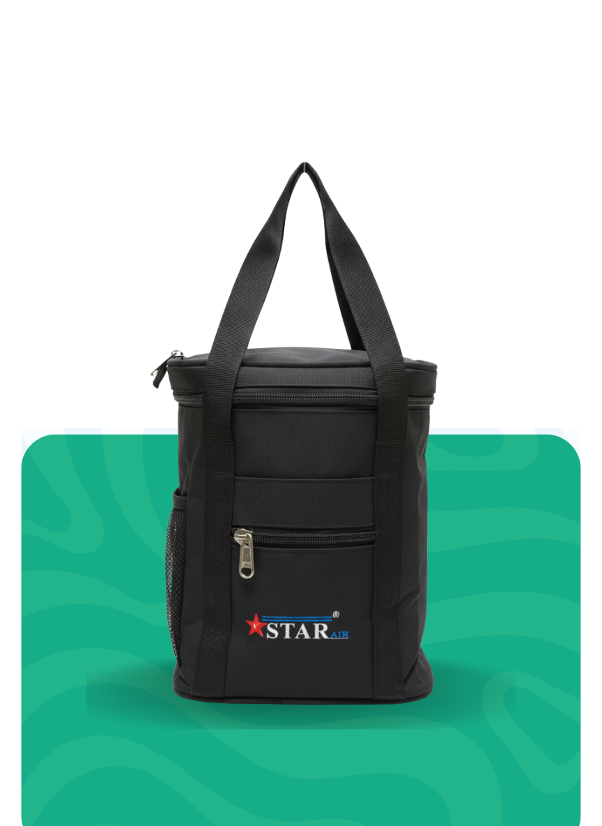 Star Bags Premium Insulated Lunch Bag – Waterproof, Spacious & Stylish Food Carry Bag for School